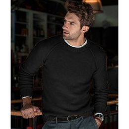 Pullover Herbst Winter Warme Männer Pullover Pullover Gestrickt Lose Pull Homme Kleidung Plus Größe Casual Solide Jumper Für Männliche