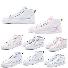 luxury women canvas plat shoes triple white red green blue fabric comfortable trainers designer sneakers 35-40