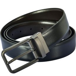 Designer Leather Belts Fashion Mens Business Belts Luxury Rotating needle buckle Double-sided use Men Waist Belt Free Shipping