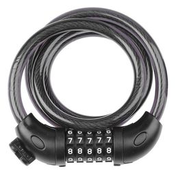 Mountain Bike 5-Digit Code Combination Anti-theft Security Cable Lock