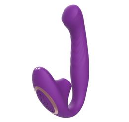 Bendable Suction Vibrator G-Spot Clitoris Stimulator Sucking Massager USB Rechargeable 10 Speed Rabbit Vibrators Sex Toys