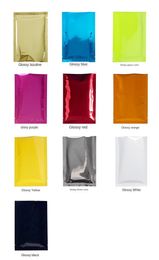 Color aluminum foil flat pocket heat sealed tin foil mask small blind bag tin foil ear coffee packaging bag smell