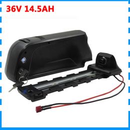 Free customs fee 1000W 36V 15AH EBike battery 36V 14.5AH lithium battery use NCR18650PF cell with 30A BMS with 42V 2A Charger