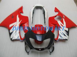 Injection Customized Fairing set for HONDA CBR600F4 99 00 CBR600 F4 1999 2000 CBR 600 F4 600F4 CBR600 black red Fairings body kit HP46