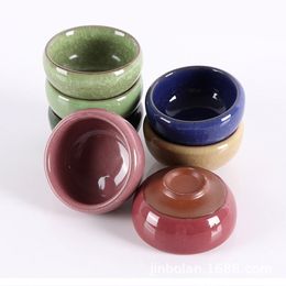 Ceramic Ice Crack Small Jar Essential Oil Bowl Makeup Beauty DIY Facial Face Mask Bowl DHL Free
