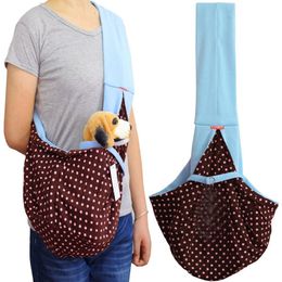 Pet Out Pack Portable Dog Carrier Travel Shoulder Bags Cozy Soft Puppy Backpack Sling Bag Pet Accessories
