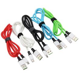 1M 3FT Micro USB Type C Cables Android High Speed Phone Charger Sync Data Cord for Samsung Xiaomi Huawei LG