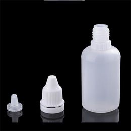 20pcs/lot Eye Drop Bottle 30ML Safe Medince Empty Plastic Squeezable Dropper Liquid Bottle Frost Pharmaceutical Use