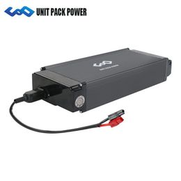 Rear Rack Battery 48V 12Ah 750W E-Bike Battery Free Tax to EU US 48V Electric Bicycle Batteries for 750W 500W Motor Kits