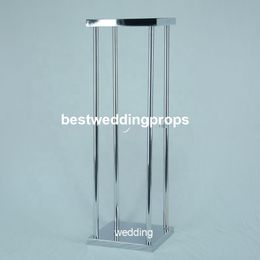 New style Wholesale wedding decoration silver metal candle holder best01263