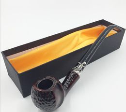 Silver-plated Gecko Long-mouth Pipe Exquisite Gift Box Packaging Tobacco Fittings Pipe Factory Direct Selling