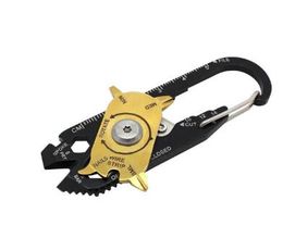 Outdoor Sports Portable Utility Pocket 20 in 1 Multifunction Wrench Screwdriver Opener EDC Survival Keychain Tool Fashion HOTSELL1