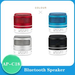 100x New C18 Mini Bluetooth Speaker Portable Wireless Speaker Sound System 3D Stereo Music Surround Support Bluetooth,TF USB