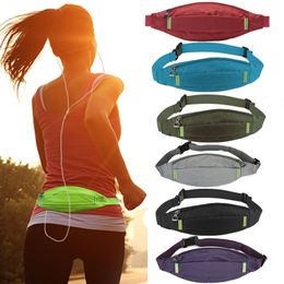 Cangurera Para La Cintura Mini Phone Waist Bum Hip Bag Belt Bags Men Bolsa Cintura Fannypack Sac Ceinture Black Fanny Pack K051