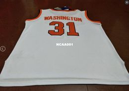 Men #31 Dwayne Pearl n College Basketball Jersey Syracuse Orange White College Retro Mencustom any name number