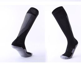 popular Adult children's non slip over knee football socks thickened towel bottom long tube socks comfortable wear resistant sports socks