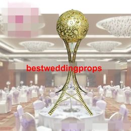 New style Luxury tall gold wedding candle holder best0967