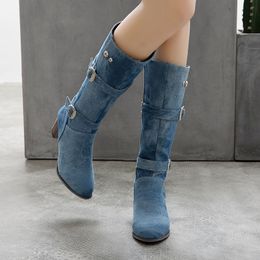 Hot Women Jeans Boots Distribuidores al por mayor online, Hot Women Jeans  Boots para la venta | DHgate Móvil
