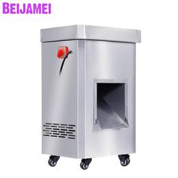 Beijamei Stainless Steel Commercial Meat Cutter Slicer High Power Vertical Electric Meat Cutting Shredded Machines Price