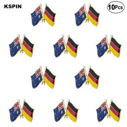 Australia Germany Lapel Pin Flag badge Brooch Pins Badges 10Pcs a Lot