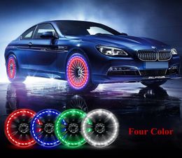 Auto-Reifen-Rad-Lichter Solar-wasserdichte Auto-Energie-Lampe Dekoratives mit Bewegungs-Sensoren Buntes LED-Reifen-Licht-Gas-D/üsen-Kappen-Bewegungs-Sensoren f/ür Auto-Motorrad-Fahrr/äder 4
