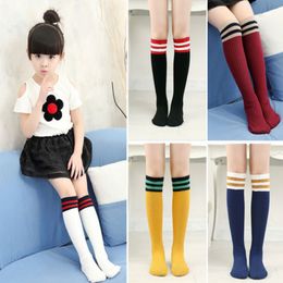 JT/_ Kids Toddler Girls Solid Over Knee Socks Tights Leg Warmer High Stockings