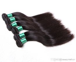 elibess grade 6a100 human brazilian hair silk straight hair weft 100g piece 3pcs lot no tangle no shedding dhl free