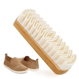 Cleaning Brush For Suede Boots Bags Scrubber Cleaner White Rubber Crepe Shoe Brush Household Necessary ZC1635