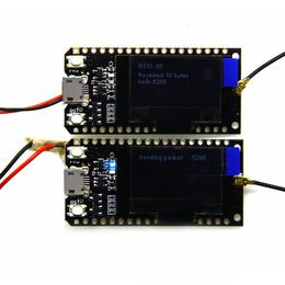 Freeshipping 2Pcs LORA32 868/915Mhz ESP32 LoRa OLED 0.96 Inch etooth e Display Development Board Module