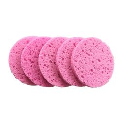 Wood Pulp Sponge Cellulose Compress Cosmetic Puff Facial Washing Sponge Face Care Cleansing Makeup Remover Tools F3258