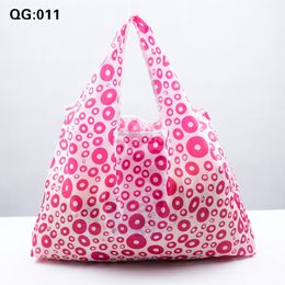 Folding Bag Shopping Bags Reusable Storage Bag Eco Friendly Handbags Tote Bags Large Printed Shoulder 12styles RRA2847