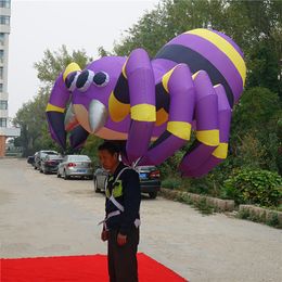 wholesale 2m Length Customised Colour and Size Inflatable Balloon Spider With Blower For 2023 City Stage Event Decoration