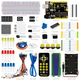 Freeshipping ! NEW! Basic Starter Learning Kit For Education Project With robot car R/3