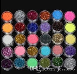 Party Prom Cosmetics Pro Eye Shadow Makeup Cosmetic Shimmer Powder Pigment Mineral Glitter Spangle Eyeshadow 60 Colours drop shipping