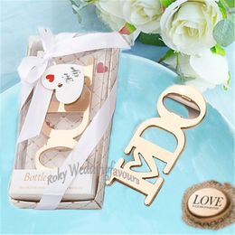 50PCS Gold I DO Bottle Opener Wedding Favor Bridal Shower Engagement Party Favours Anniversary Keepsake Beer Cap Opener Ideas