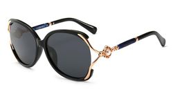 Luxury Designer Fashion Classic Sunglasses Polarised Women Sunglasses Semi-Rimless Frame Driving Glasses UV400 Lenses With Original Box
