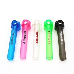 Toppuff Top Puff For Travel Water Bongs Portable Water Pipes Plastic Oil Burner Pipe Dab Smoke Accessory For Smoking