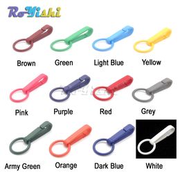 120pcs/lot Colourful Gloves Hook Plastic Buckles Snap Hook With O-Ring Used For Shower Curtains