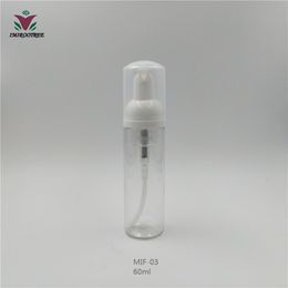 100pcs/lot 60ml DIY Foaming Bottle Soap Dispenser MOUSSE Bottle PET Bubble Bottle MRFO-02