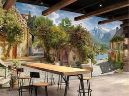 Country Style Wallpaper 3d Vintage European Country Landscape Custom You Like Beautiful Wallpaper