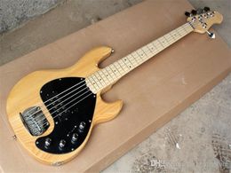 5/6 Strings ASH body Electric Bass Guitar with ASH Body,Black Pickguard,Maple Fretboard,Chrome Hardwares,can be Customised