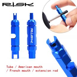 RISK Scooter Parts Valve Core Tool MTB Road Bike Tube Tire Disassemble Wrench Cycling Repair Tool