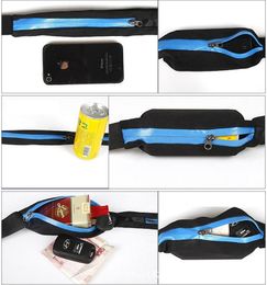 running travel waist pocket jogging sports portable fanny pack pouch waterproof cycling bum runner outdoor phone antitheft pack belt bag