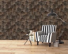 3d Wall Painting Wallpaper Dragon Scale 3D Wood Grain Background Wall HD Decorative Beautiful Wallpaper