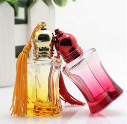 7ml Colourful ball Glass Perfume Roll On Bottles Empty Parfumes Essence Oil Packaging Containers fast shipping