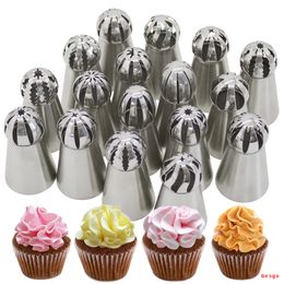Russian Tulip Stainless Steel Icing Piping Nozzles Tip Russia Nozzle Pastry Tools Baking Dessert Cake Decoration Accessories DBC DH2559