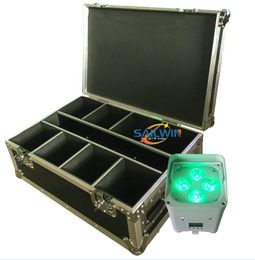 Spain Stock 4X18W Battery Powered Rechargeable Smart Phone Control LED Par Light DMX LED UPLIGHT For Stage Studio Event Party