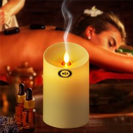 NEW ARRIVEL Simulated Candle Aromatherapy Humidifier Essential Oil Humidifier Flavour Extender Air Purifier Air Freshener Cleaner