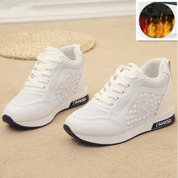 Hot Sale-Platform Wedges Women's Sneakers Spring High Quality Increased Women's Shoes New Casual Shoes Q130