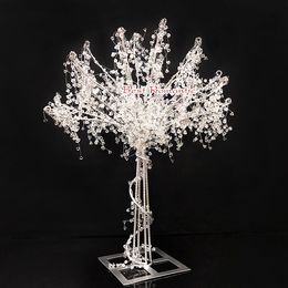 New fashion 90cm 35inch Crystal Wedding table Acrylic Tree Centerpiece christmas trees Party Props supplies DHL shipping